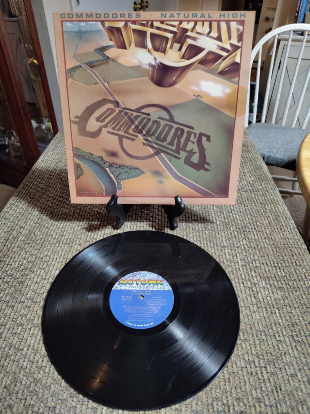 Commodores Natural High vinyl LP Motown records M7-902R1 1978